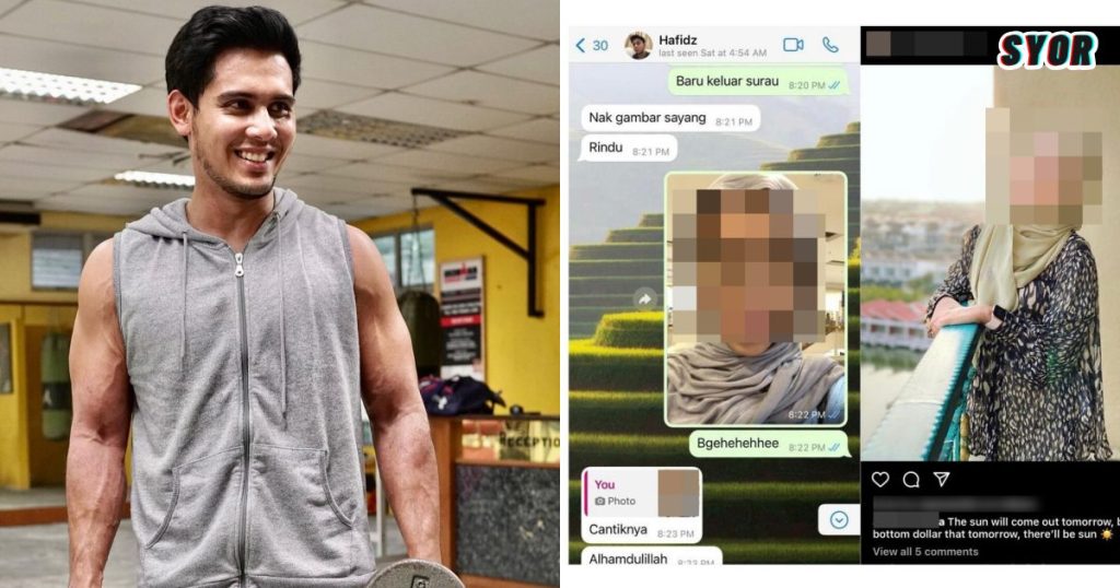 Mesej Didakwa Dari Hafidz Roshdi Kepada Seorang Wanita Tular Siap Bersayang Curi Perhatian 4731