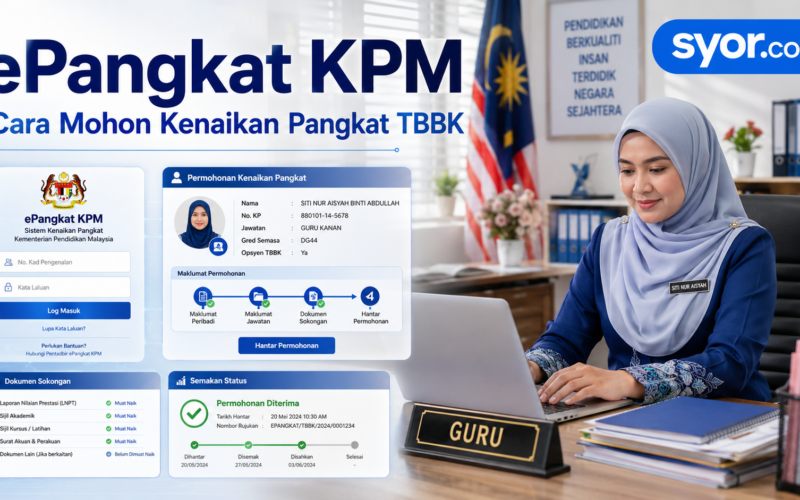 ePangkat KPM β Cara Mohon Kenaikan Pangkat TBBK
