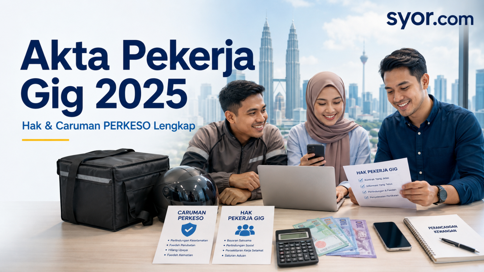 Akta Pekerja Gig 2025: Hak & Caruman PERKESO Lengkap