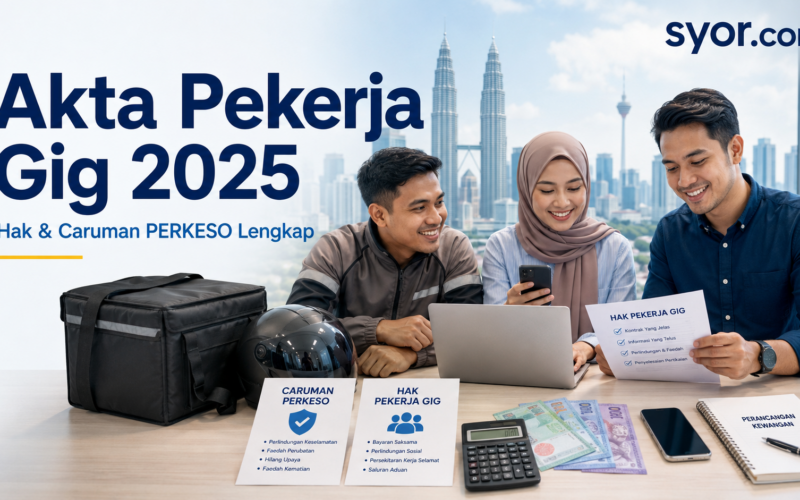 Akta Pekerja Gig 2025: Hak & Caruman PERKESO Lengkap