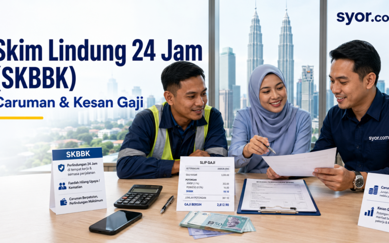 Skim Lindung 24 Jam (SKBBK) : Caruman & Kesan Gaji
