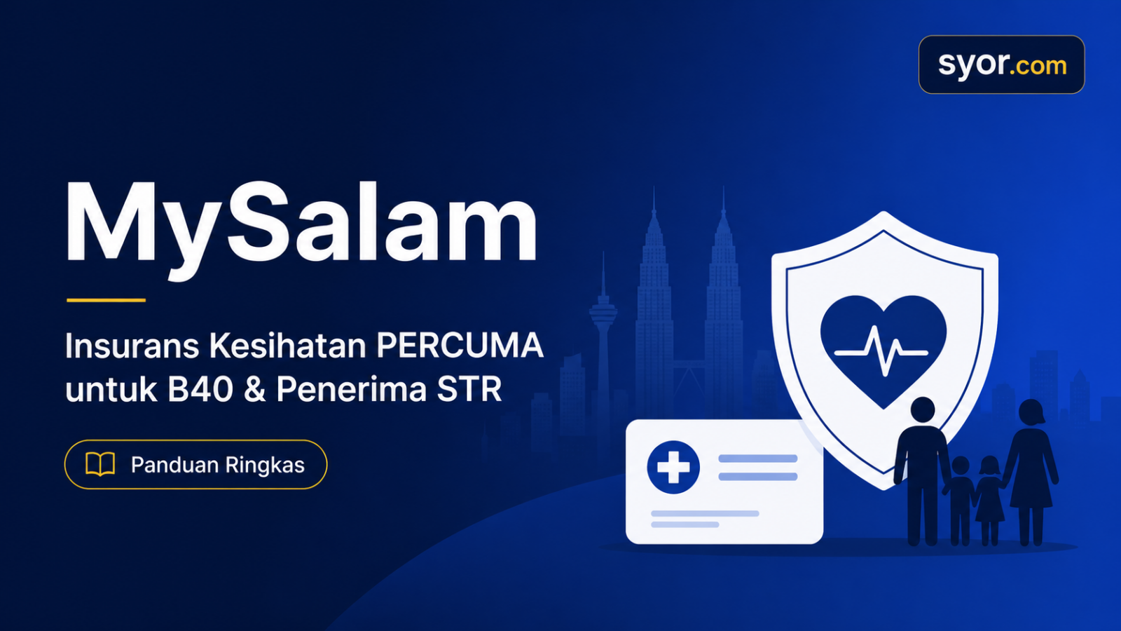MySalam : Insurans Kesihatan PERCUMA untuk B40 & Penerima STR — RM8,000 Penyakit Kritikal + RM700 Hospitalisasi
