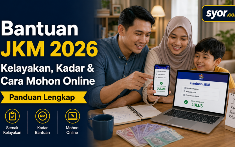 Bantuan JKM 2026 — Kelayakan, Kadar & Cara Mohon Online (Panduan Lengkap)