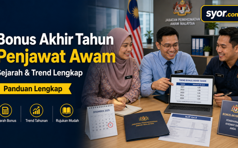 Bonus Akhir Tahun Penjawat Awam — Sejarah & Trend Lengkap