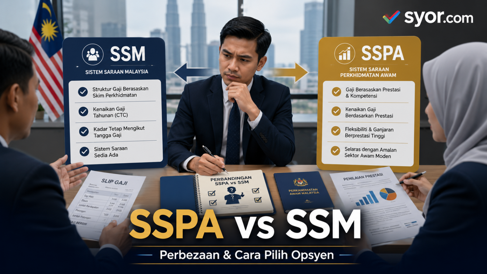 SSPA vs SSM — Perbezaan & Cara Pilih Opsyen
