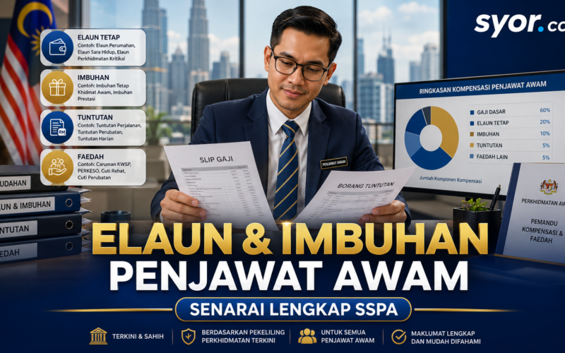 Elaun & Imbuhan Penjawat Awam β Senarai Lengkap SSPA