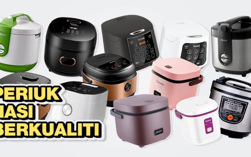 10 Rice Cooker Terbaik di Malaysia β Diuji untuk Keluarga, Bujang & Bajet Pelbagai